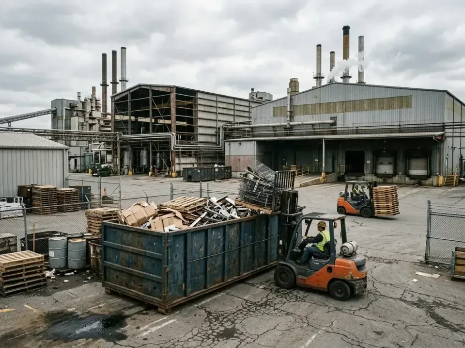 industrial-factory-scrap-conta-003 — frequently asked questions, Cheap Roll-off Dumpster Rentals in Stallings, NC